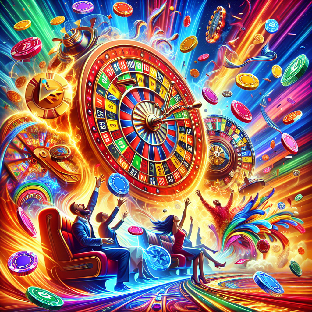 Vibrant graphics of the Astrall Plikon game